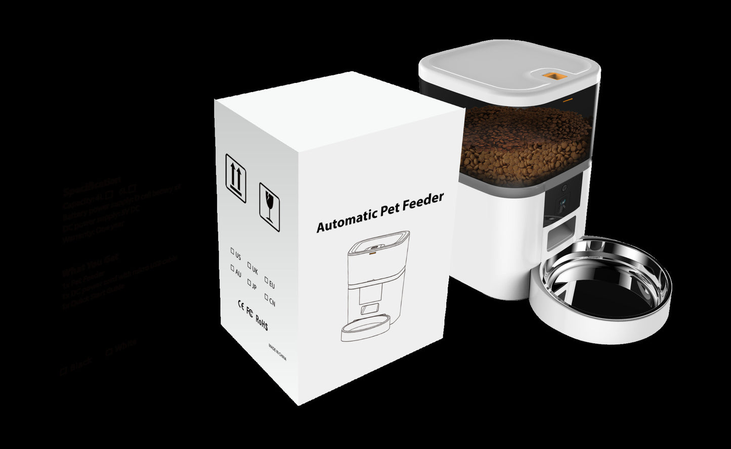 Smart Pet Feeder with HD Camera
