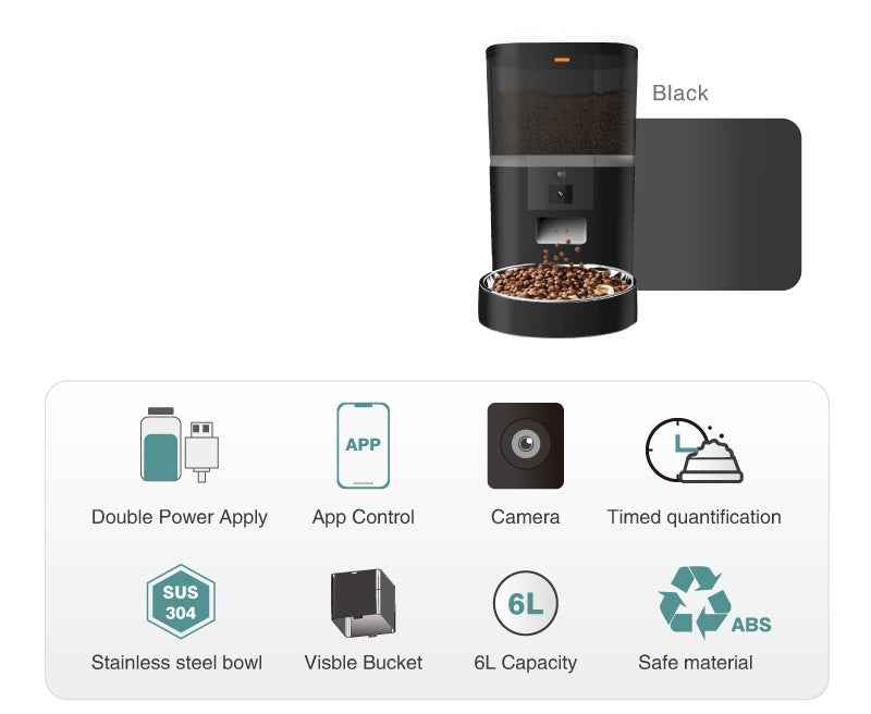 Smart Pet Feeder with HD Camera